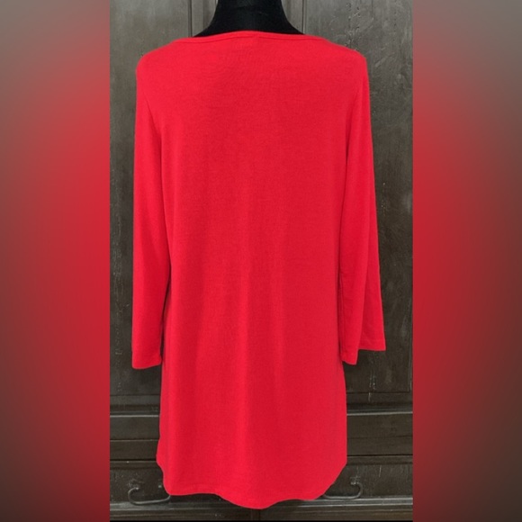 La Vanya Red oversized sweater - Size Medium - Picture 3 of 8